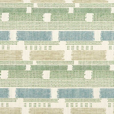 Kit Kemp Loom Weave Fabric in Green